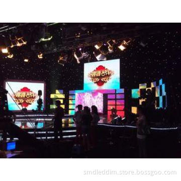 P4.81 stage rental LED screen 500*500mm die-cast cabinet ,